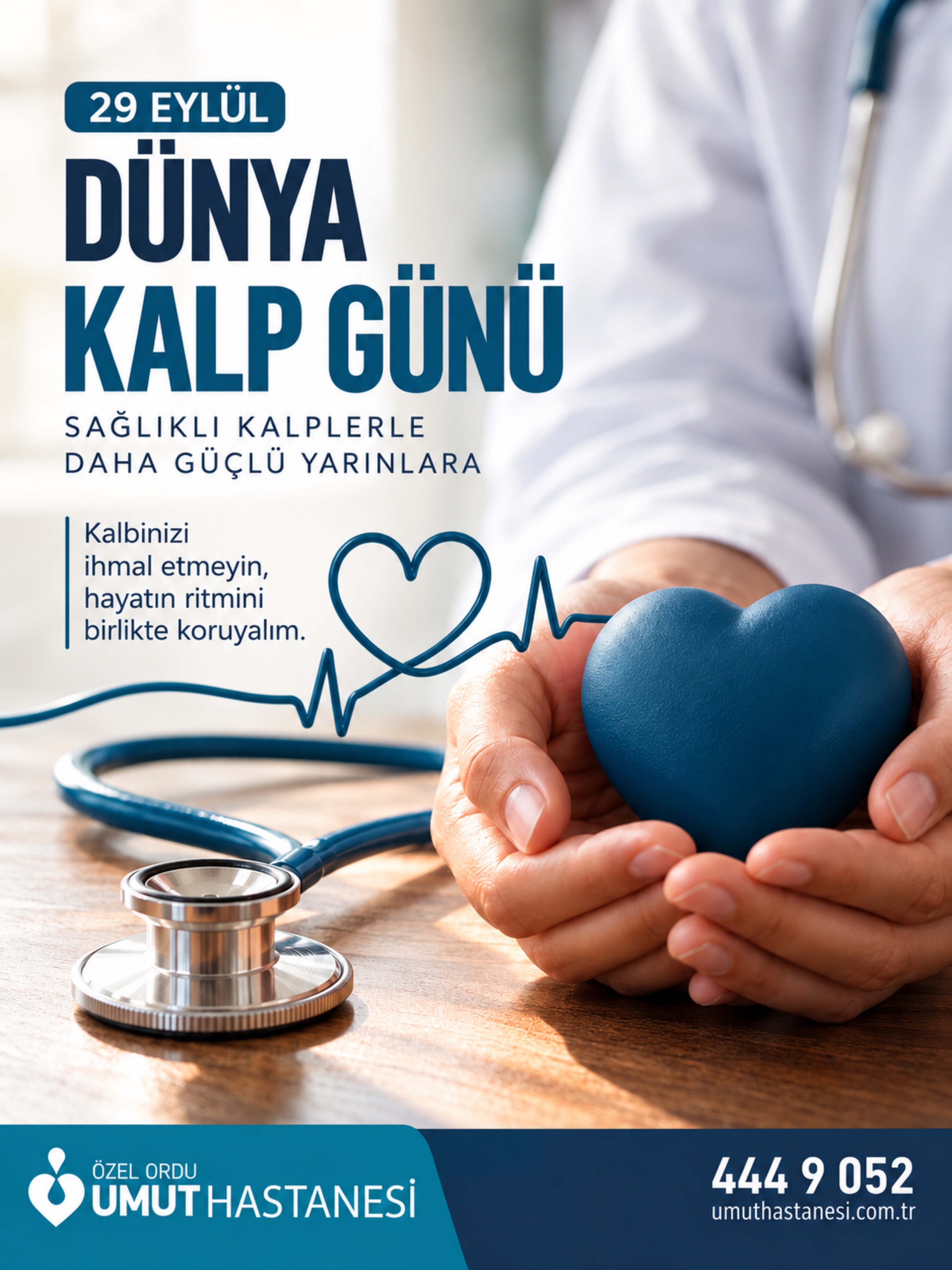 Kalbimiz, hayatın ritmini taşıyan en değerli gücümüz… ❤️